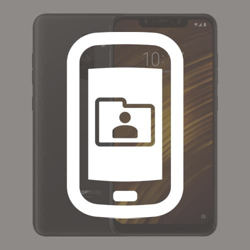 Копия Сохранение данных / контактов Xiaomi Pocophone F1